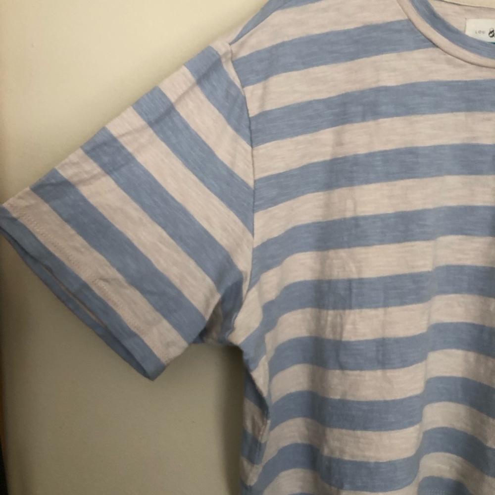 Lou & Grey Striped Crop Top, Size XL - Picture 5 of 7